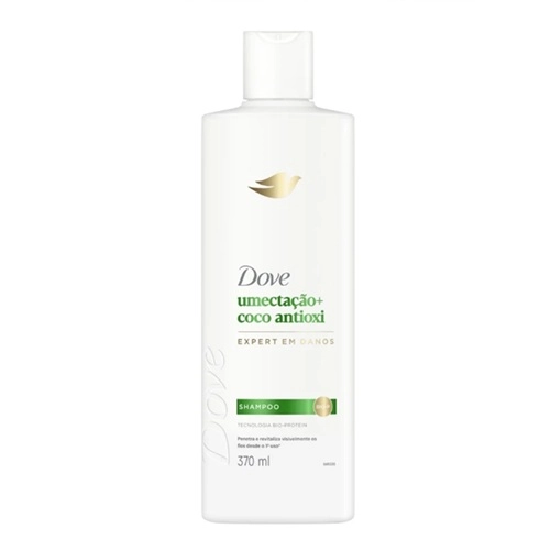 SHAMPOO DOVE UMECTACAO+COCO ANTIOX 370ML
