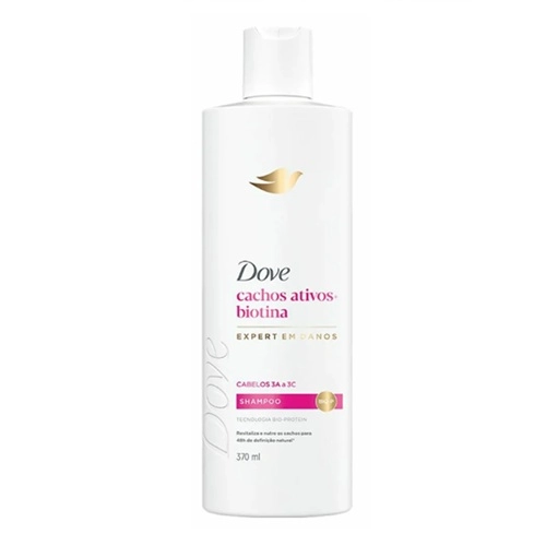 SHAMPOO DOVE CACHOS ATIVOS+BIOTINA 370ML