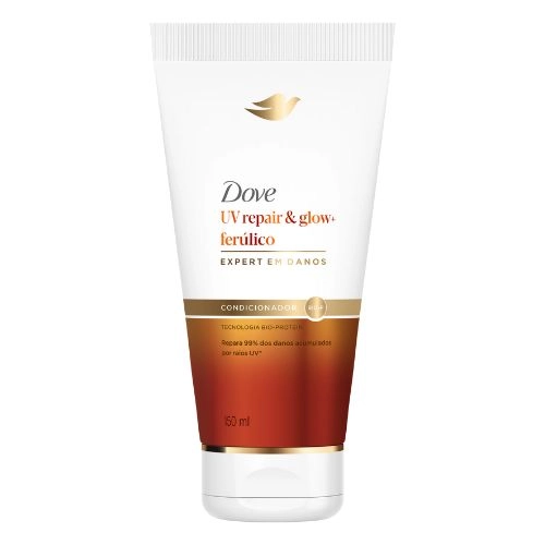 CONDICIONADOR DOVE UV REPAIR GLOW+FERULICO 150ML