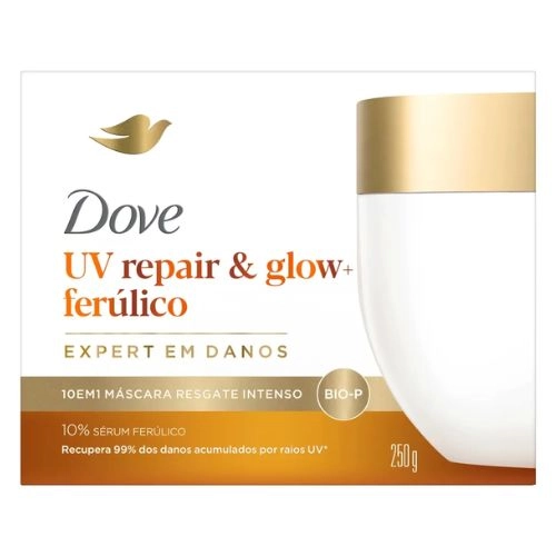 MASCARA CAPILAR DOVE UV REPAIR GLOW+FERULICO 250G