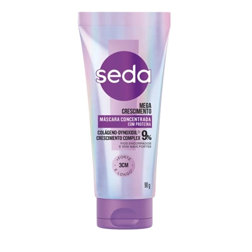 MASCARA CAPILAR SEDA CONCENTRADA MEGA CRESCIMENTO 90G