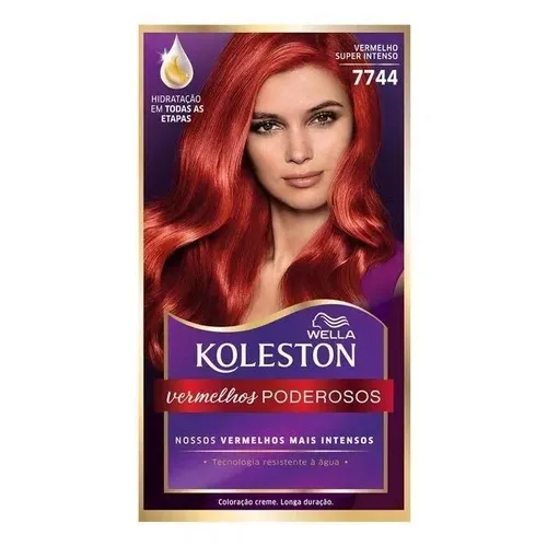 TINTA KOLESTON 7744 MARROM SUPER INTENSO KIT 1UN