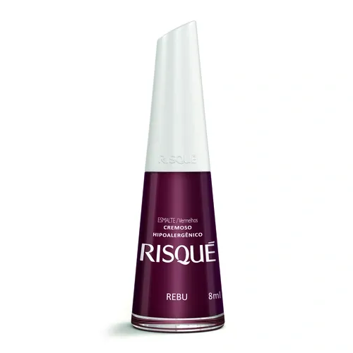 ESMALTE RISQUE CR VERMELHOS REBU 8ML