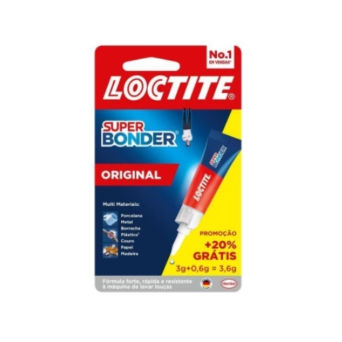 Cola Super Bonder Original 3G Loctite