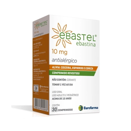 Ebastel 10Mg 30Cp