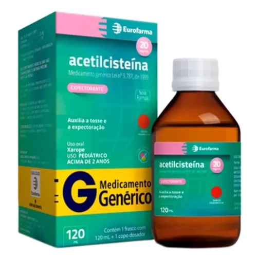 Acetilcisteina 20Mg/Ml 120Ml E