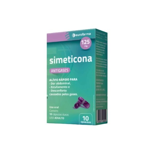 SIMETICONA 125MG 10CAP MOLE