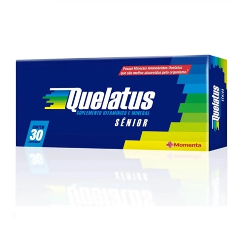 QUELATUS SENIOR 50+ POLIVITAMINICO 30 COMPRIMIDOS
