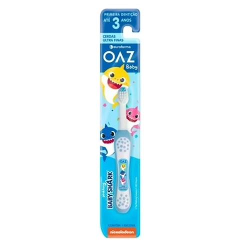 ESCOVA DENTAL OAZ BABY SHARK MACIA 1UN