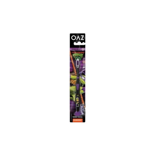 ESCOVA DENTAL OAZ INFANTIL TARTARUGA NINJA MACIA 1UN