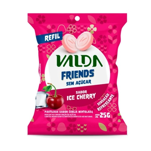 VALDA FRIENDS ICE CHERRY 25G