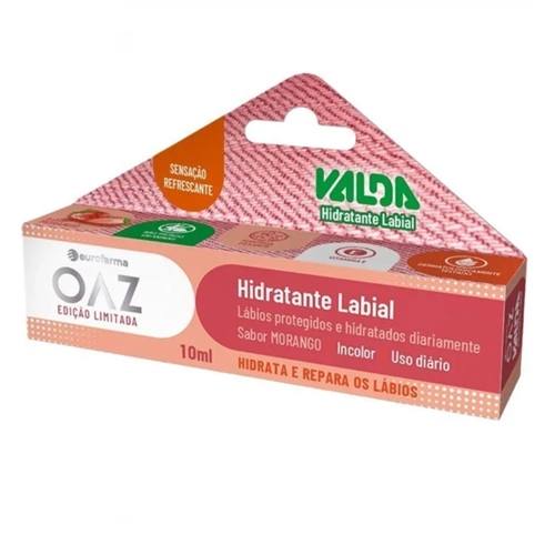 HIDRATANTE LABIAL OAZ VALDA MORANGO 10ML