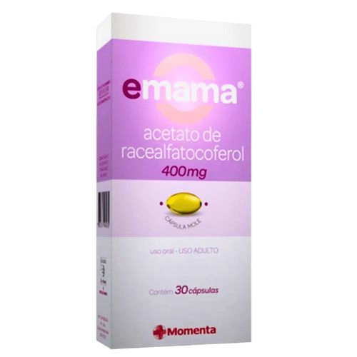 EMAMA 400MG VITAMINA E  30 CAPSULAS