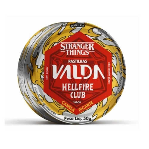 VALDA STRANGER THINGS CANELA PICANTE 50G