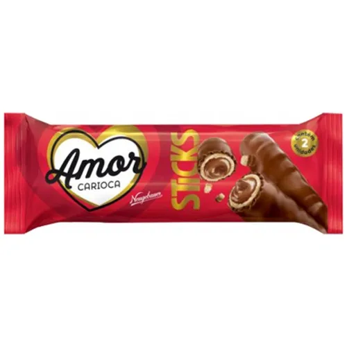 Chocolate Neug Sticks Amor Carioca