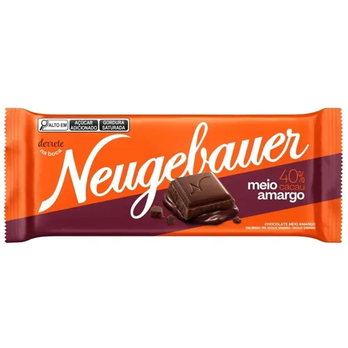 CHOCOLATE NEUGEBAUER MEIO AMARGO 80G