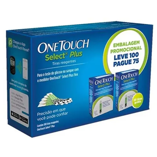 TESTE GLICOSE ONETOUCH L100P75