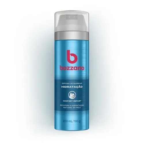 ESPUMA PARA BARBEAR BOZZANO PROT HIDR 190G