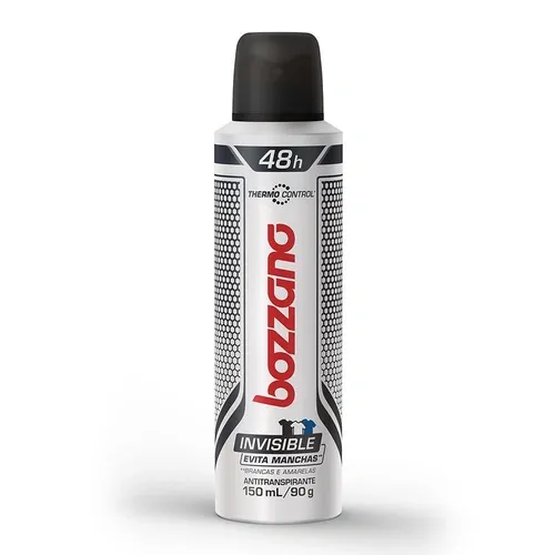 DESODORANTE BOZZANO AEROSSOL INVISIBLE 150ML