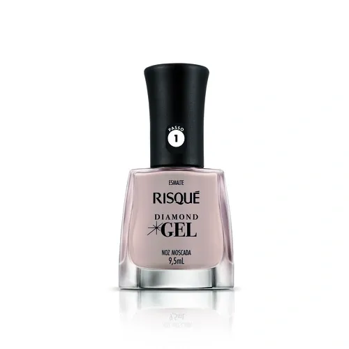 ESMALTE RISQUE GEL DIAMOND NOZ MOSCADA 9,5ML