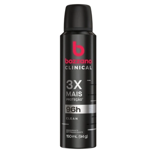 DESODORANTE BOZZANO AER CLINICAL CLEAN 96H 150ML