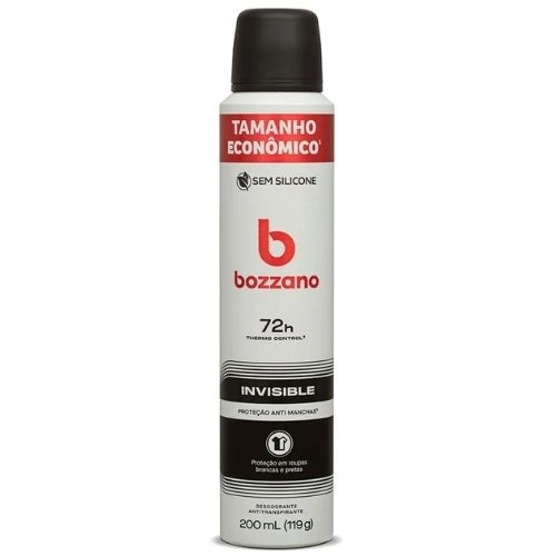 DESODORANTE BOZZANO AER INVISIBLE 200ML