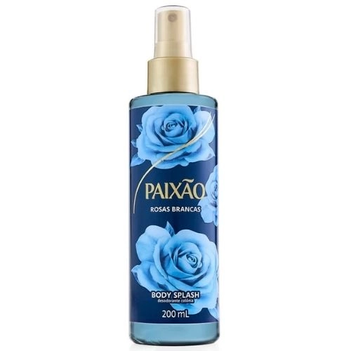 BODY SPLASH PAIXAO ROSAS BRANCAS 200ML
