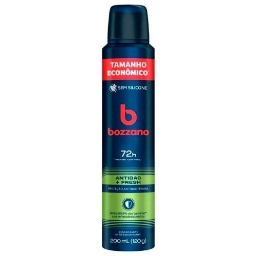 DESODORANTE BOZZANO AER FRESH MAS 200ML