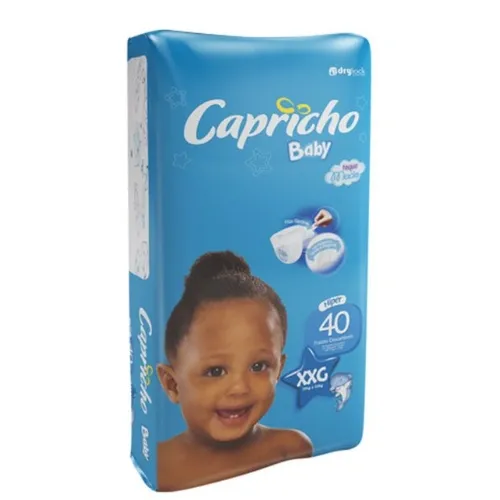 Fralda Capricho Baby Hiper Xxg 40Un