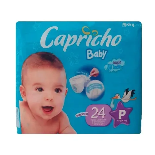 FRALDA CAPRICHO BABY JUMBINHO P 24U