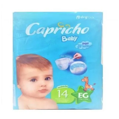 FRALDA CAPRICHO BABY JUMBINHO EG 14UN