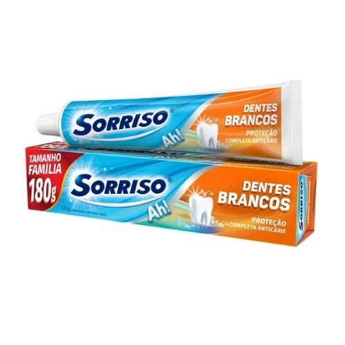 CREME DENTAL SORRISO DENTES BRANCOS 180G