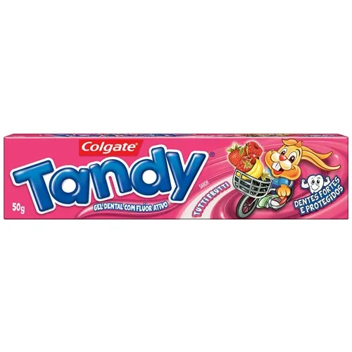 CREME DENTAL TANDY TUT FRUT 50G