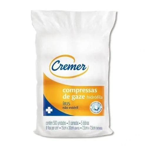 COMPRESSA DE GAZE 500 UN