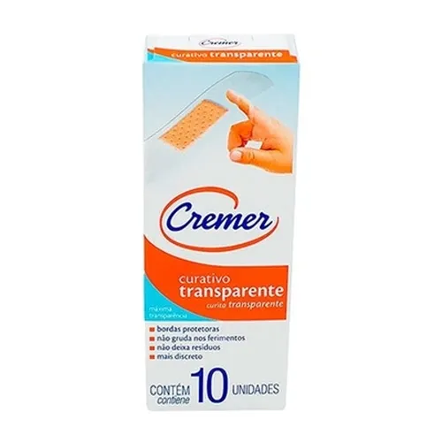 CURATIVO CREMER TRANSP 10UN