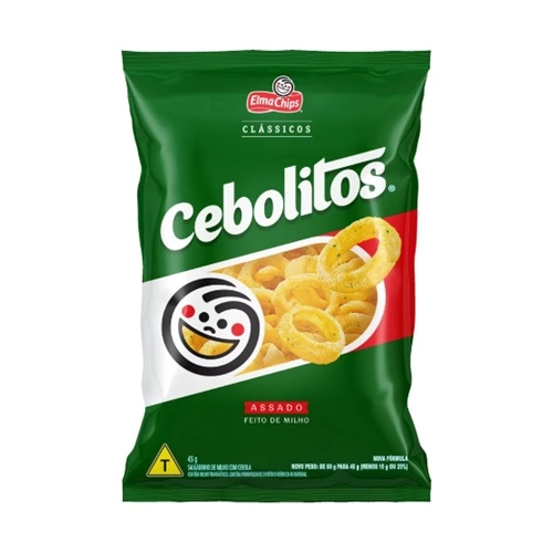 SALGADINHO CEBOLITOS 45G