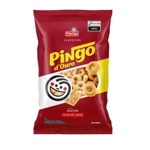 SALGADINHO PINGO D'OURO  ELMA CHIPS 42G
