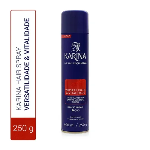 FIXADOR PARA CABELOS KARINA NORMAL 400ML