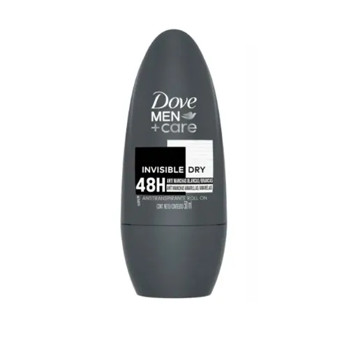 DESODORANTE DOVE ROLL-ON ANTITRANSPIRANTE MEN + CARE INVISIBLE DRY 48H 50ML