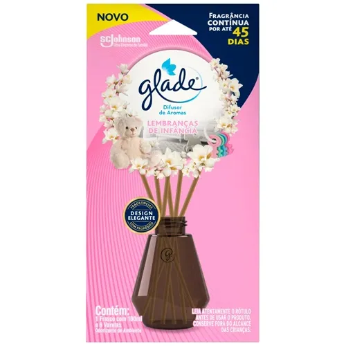 Glade Aromatizador De Ambiente Difusor Lembrancas Da Infancia  100Ml