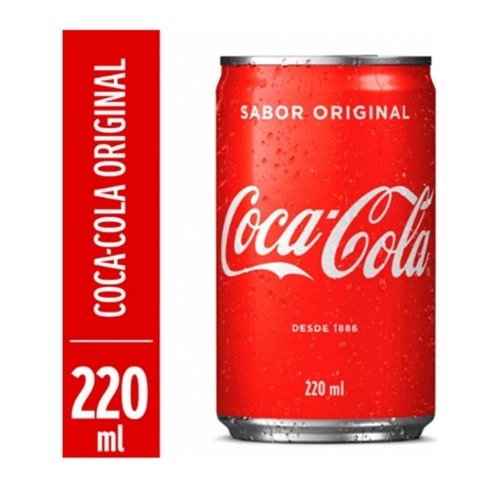 Refrigerante Coca Cola Mini Lata 220Ml