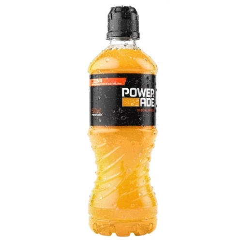 POWERADE ISOTONICO LARANJA LIQUIDO 500ML