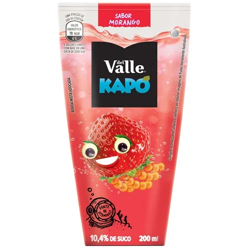 SUCO KAPO MORANGO 200ML