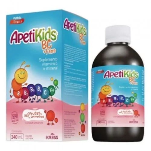 APETIKIDS 240ML FRUTAS VERMELHAS