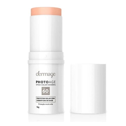 PROTETOR DERMAGE F60 PHOTOAGE STICK COLOR MEDIO 16G