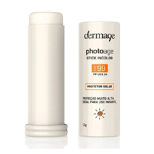 PROTETOR DERMAGE F99 PHOTOAGE STICK INCOLOR 12G