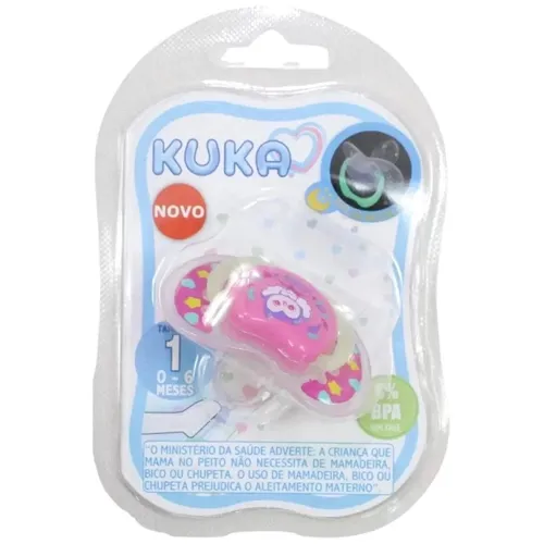 CHUPETA KUKA SIL ORT T1 LUMINA ROSA 2082 1UN