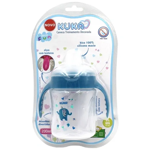 CANECA KUKA DE APRENDIZADO FUN AZ 200ML 6181
