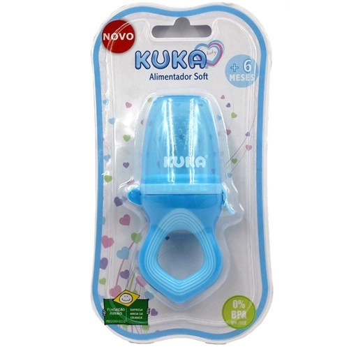 ALIMENTADOR KUKA SILICONE SOFT AZUL 7731 1UN