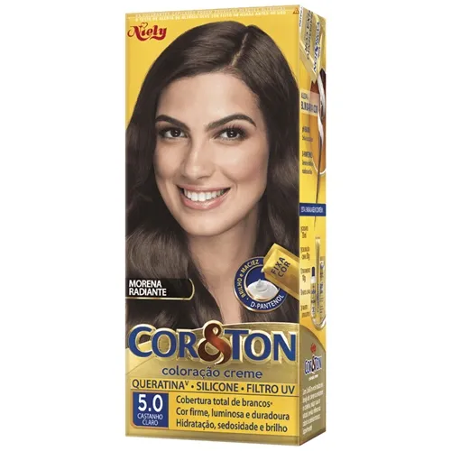 TINTA COR&TON 5.0 CASTANHO CLARO 1UN
